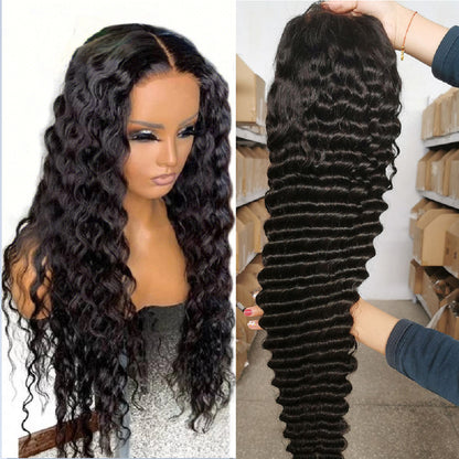 Front Lace Synthetic Wig with Curly Hair