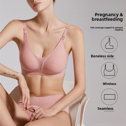 Maternity Nursing Bra with Anti-Sagging Support