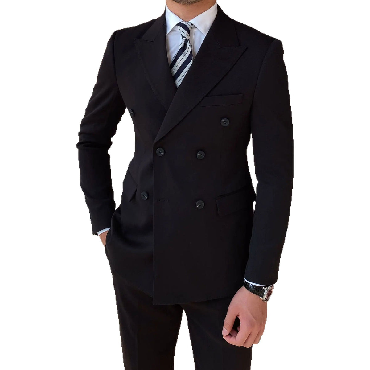 Classic Men's Suit with Trousers