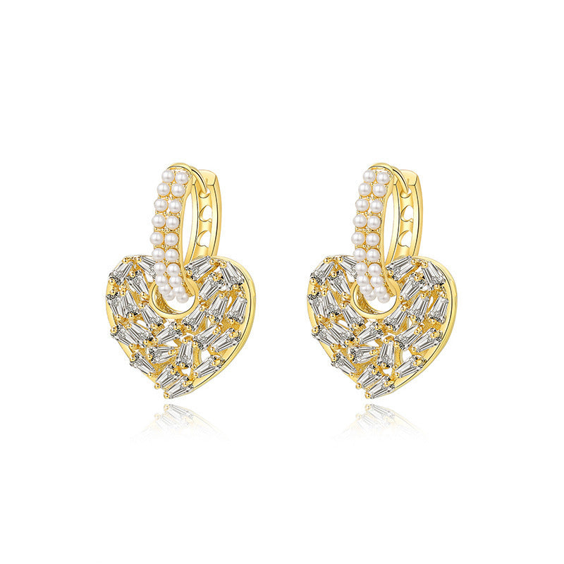 Trendy eenvoudige oorbellen