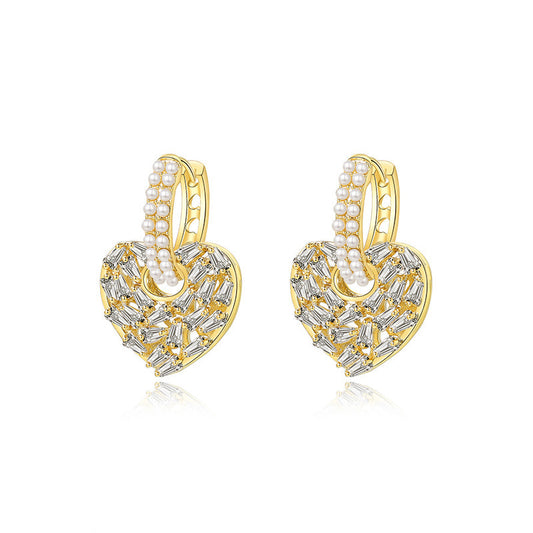 Trendy eenvoudige oorbellen