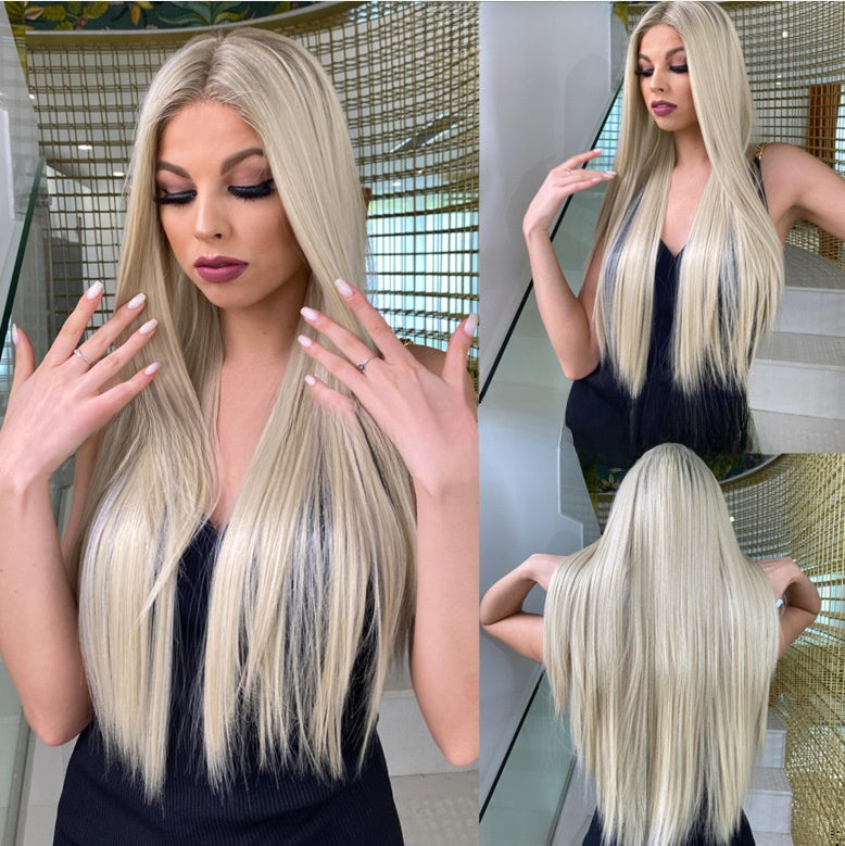 Lace Front Long Straight Wig