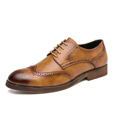Klassieke leren veterschoenen voor heren