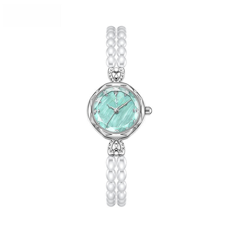 Pearl Strap Quartz Watch