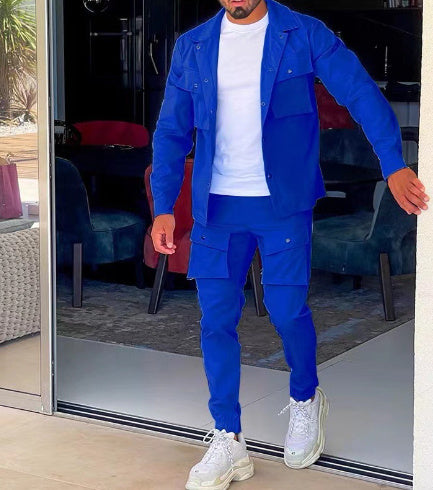 Casual cargobroek heren set