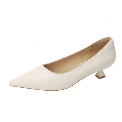 Retro Pointed Toe Pumps