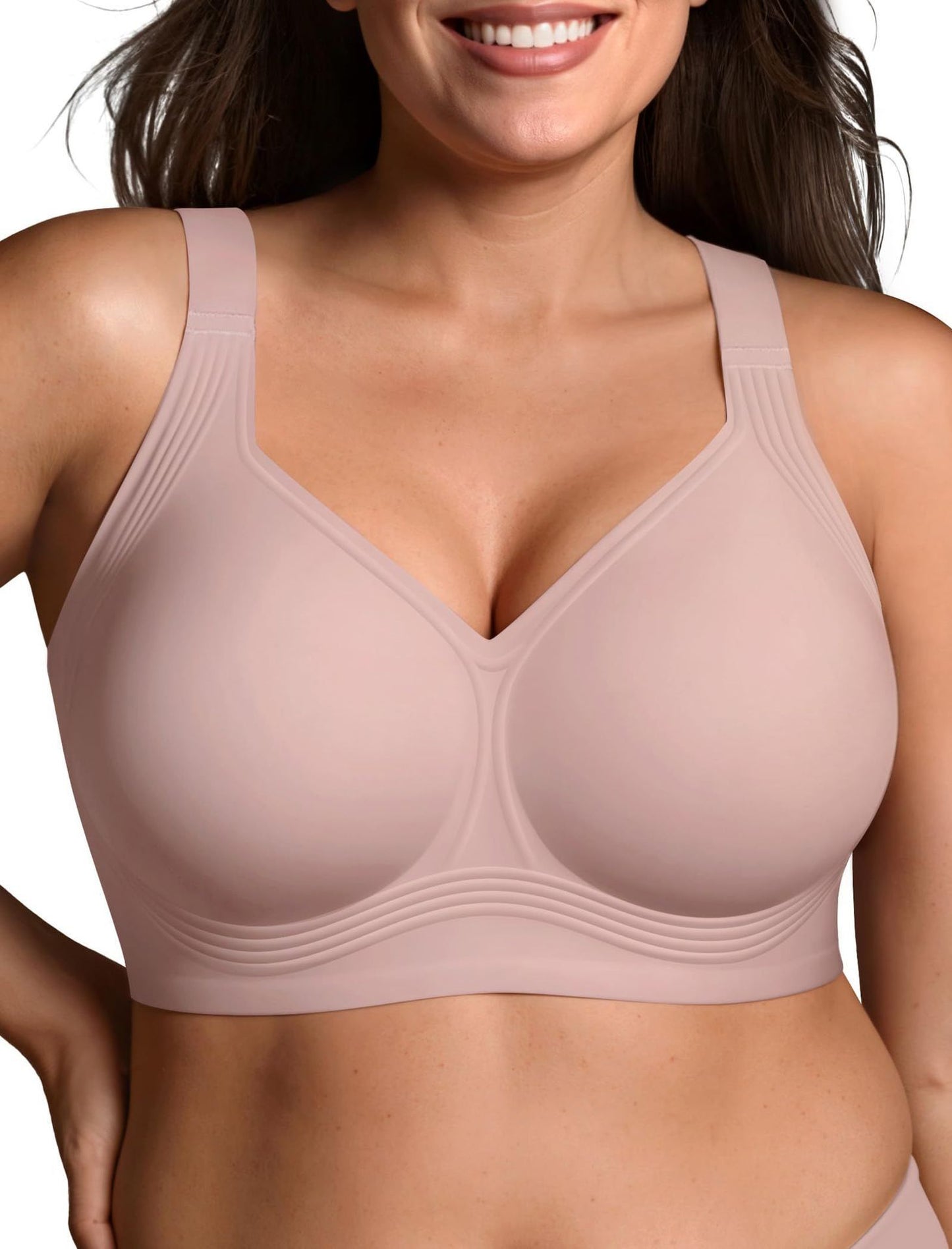Seamless Support Push-Up Bra