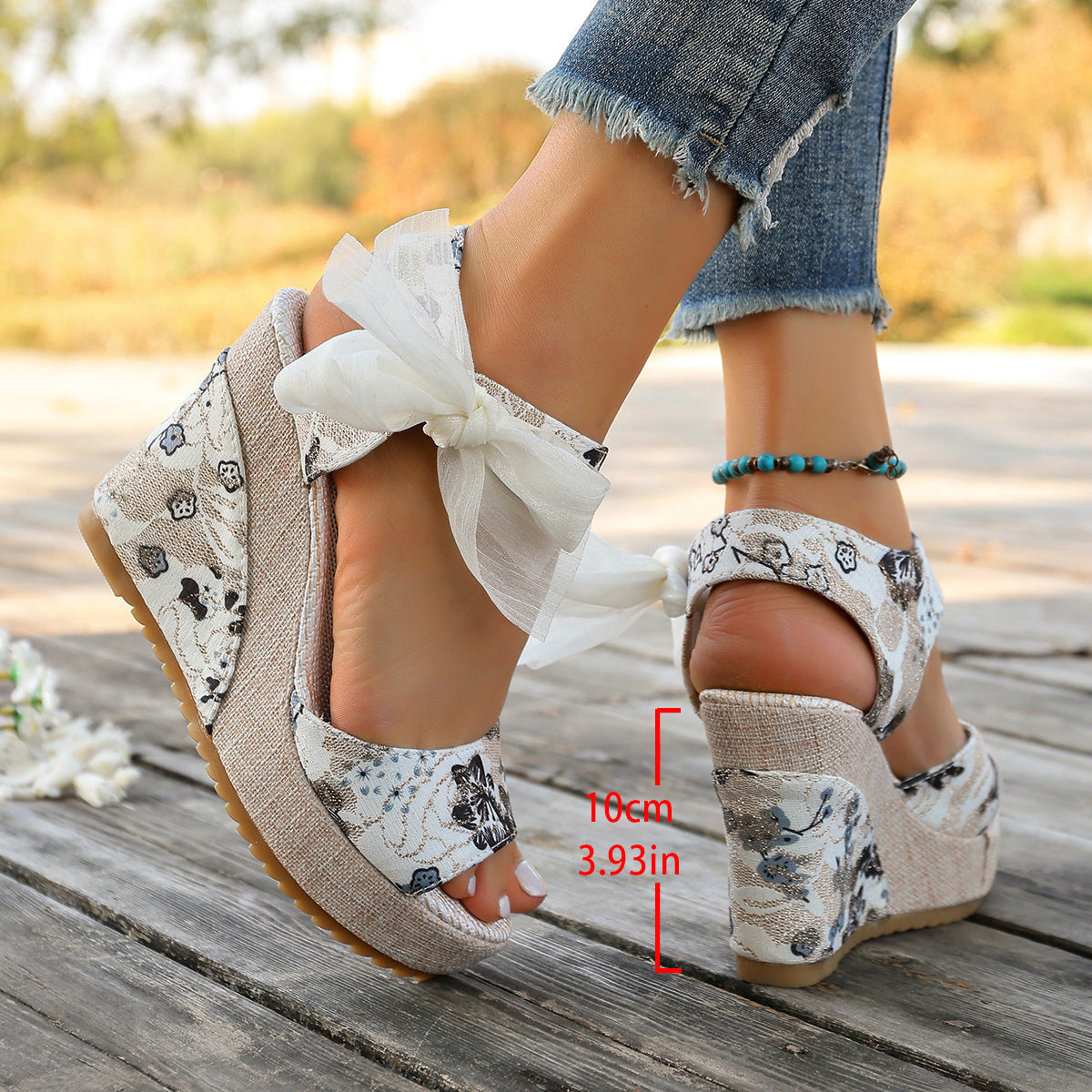 Wedge Heel Platform Sandals