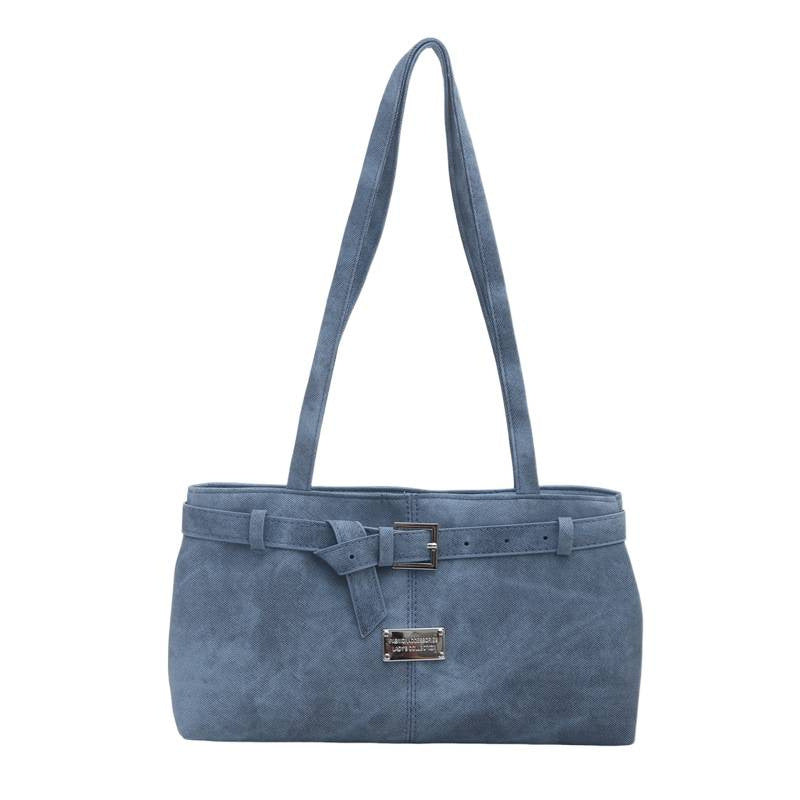 Retro Minimalist Women Shoulder Handbag