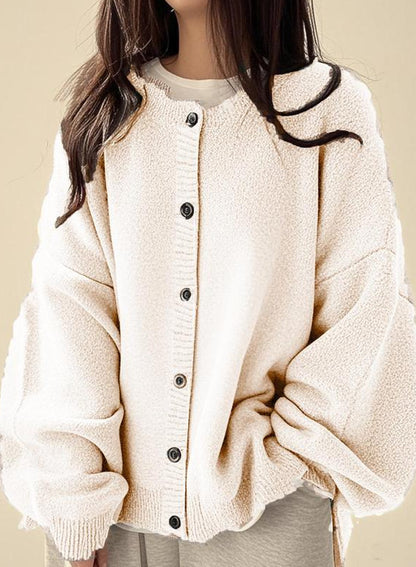 Retro Button Knitted Cardigan