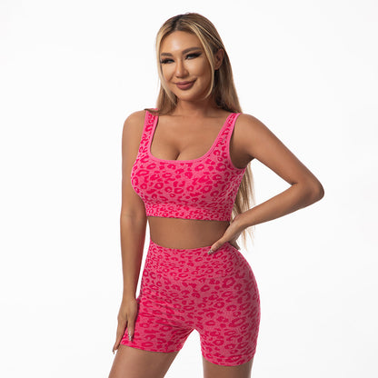 High-Waisted Yoga Set with Tummy Control