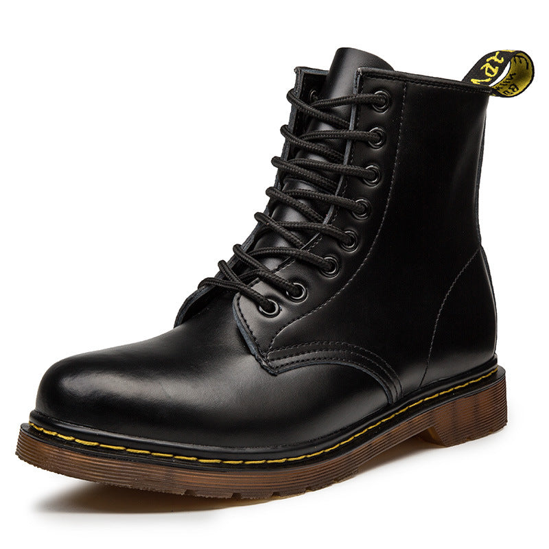 men's large-size mid-top work boots