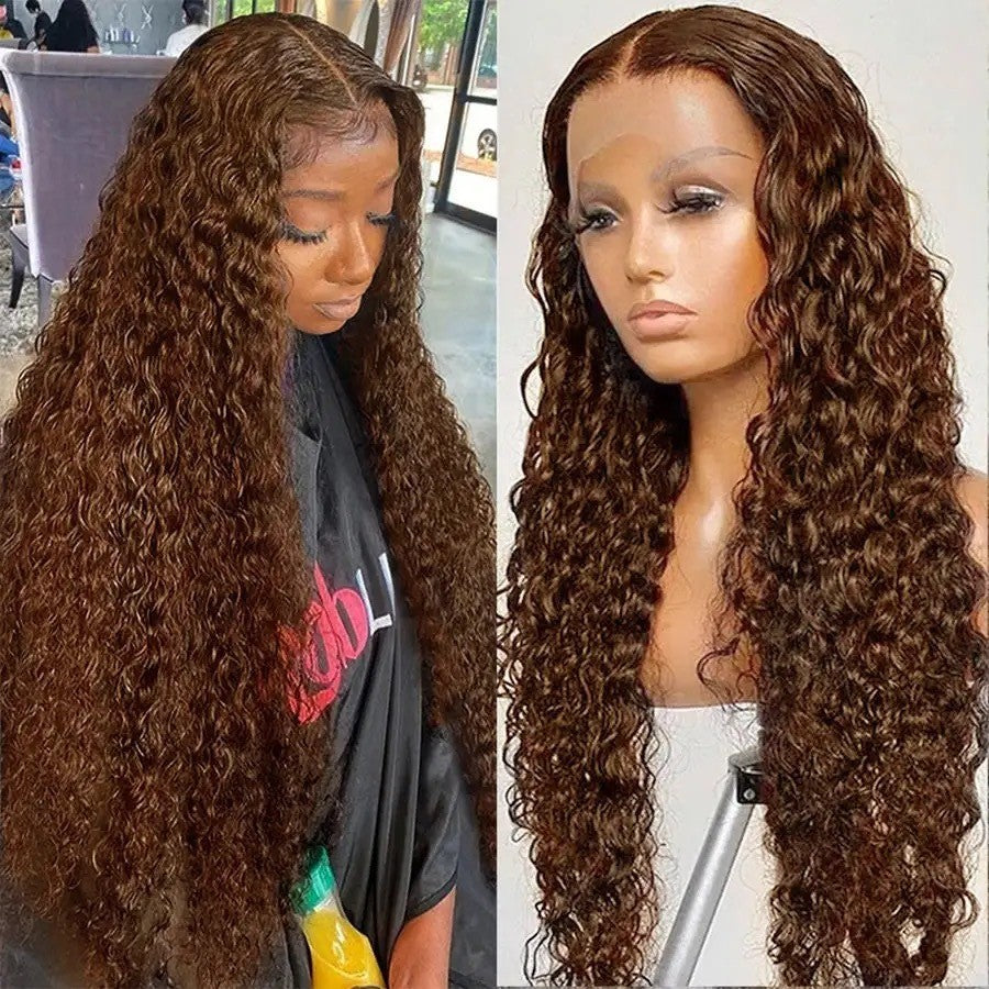 Long Curly Synthetic Lace Front Wig