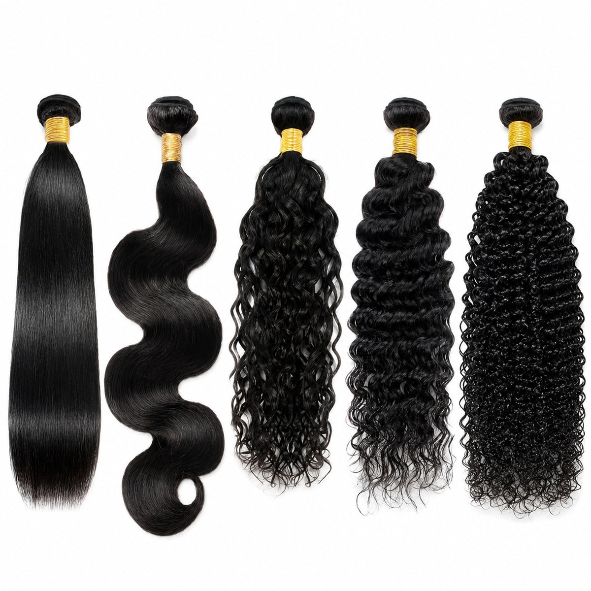 Synthetic and Real Hair Mixed Extensions