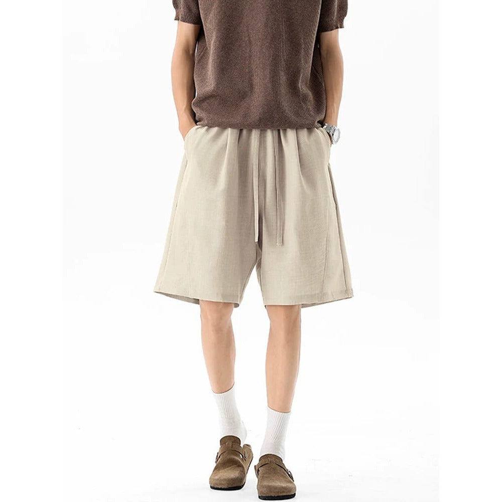 Men's Short Pants Lightweight Breathable Cooling Five-Panel Shorts