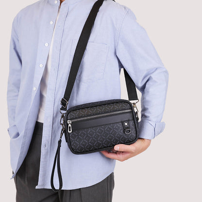 Klassieke hand-crossbodytas voor heren