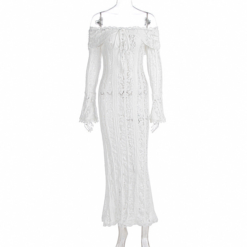 Elegant Lace Long Dress