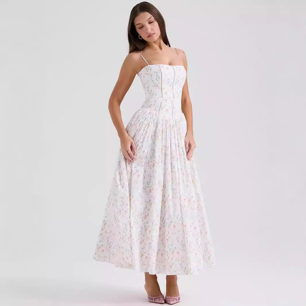 Floral Print Slip Dress