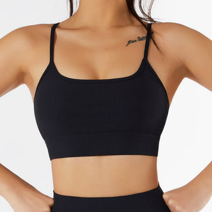 Womens Halterneck Long Sleeve Yoga Suit Tight Fitness Wear