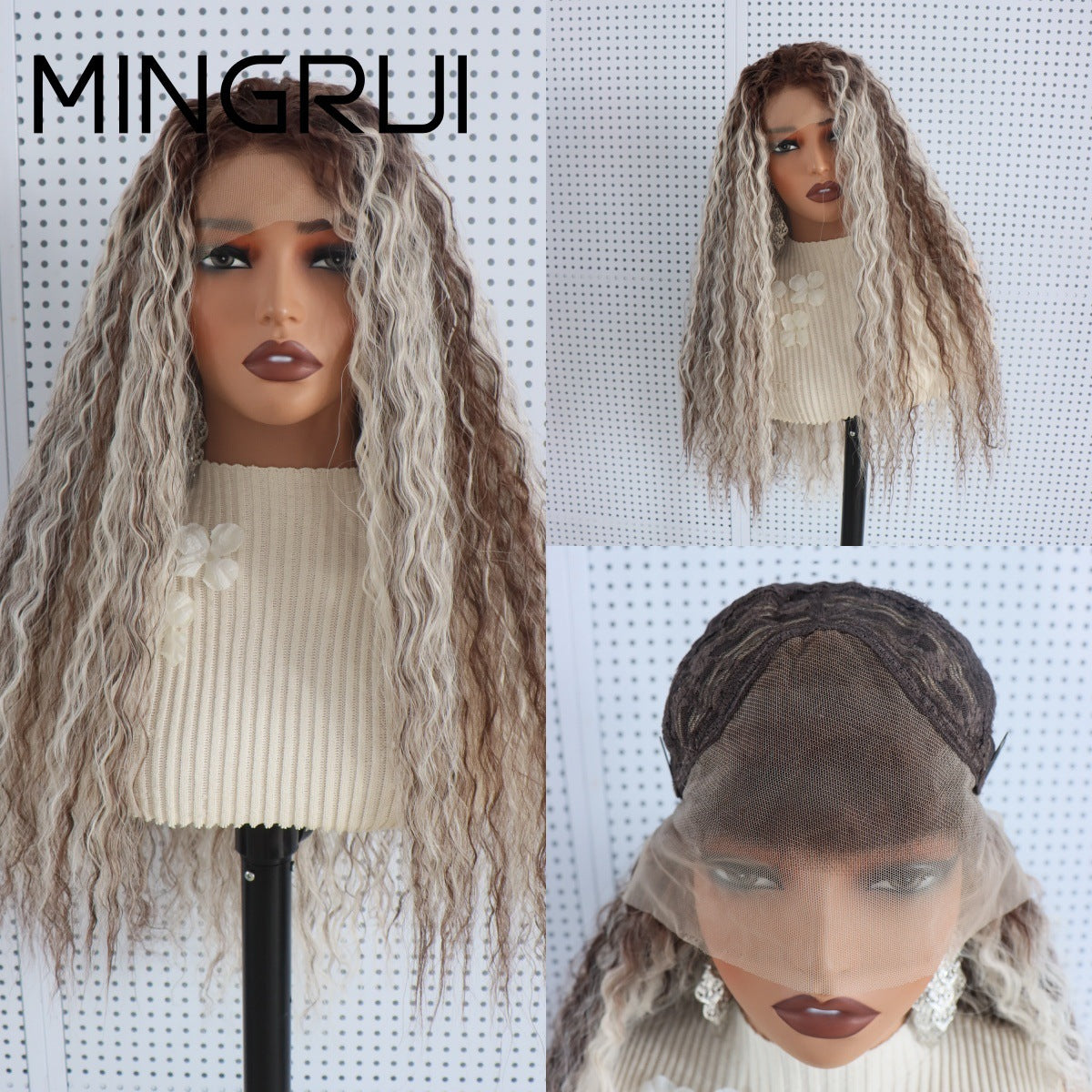 Synthetic Lace Front Wavy Wig