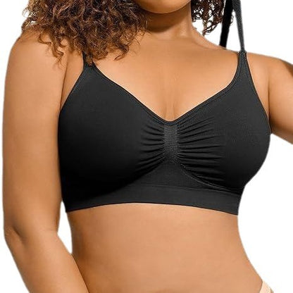 Wireless Push-Up Bra Seamless Comfort