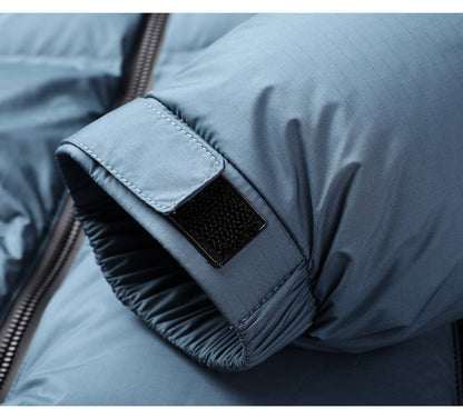 Heren casual puffer winterjas