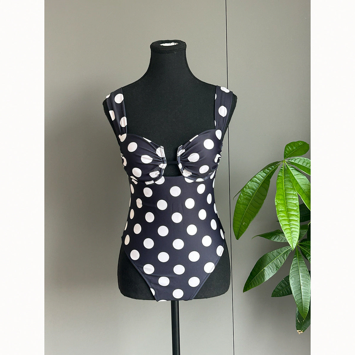 Jumpsuit women bikini women sexy polka dots