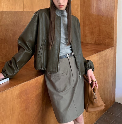 Hoogwaardige PU-leren Jacket