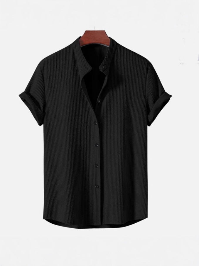 Men's Corduroy Short Sleeve Shirt