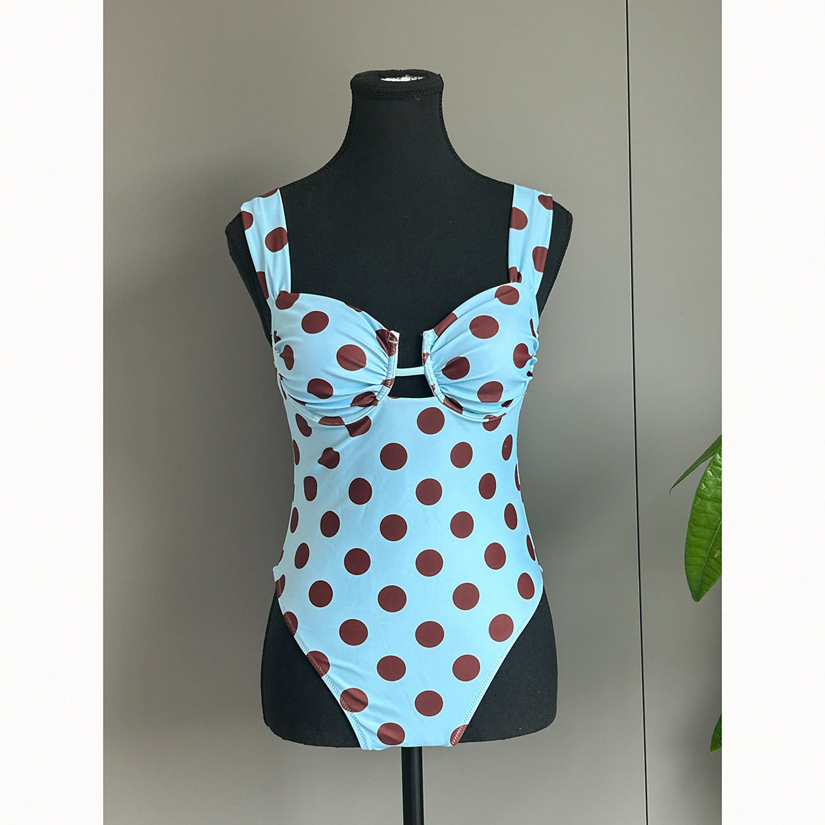 Jumpsuit women bikini women sexy polka dots