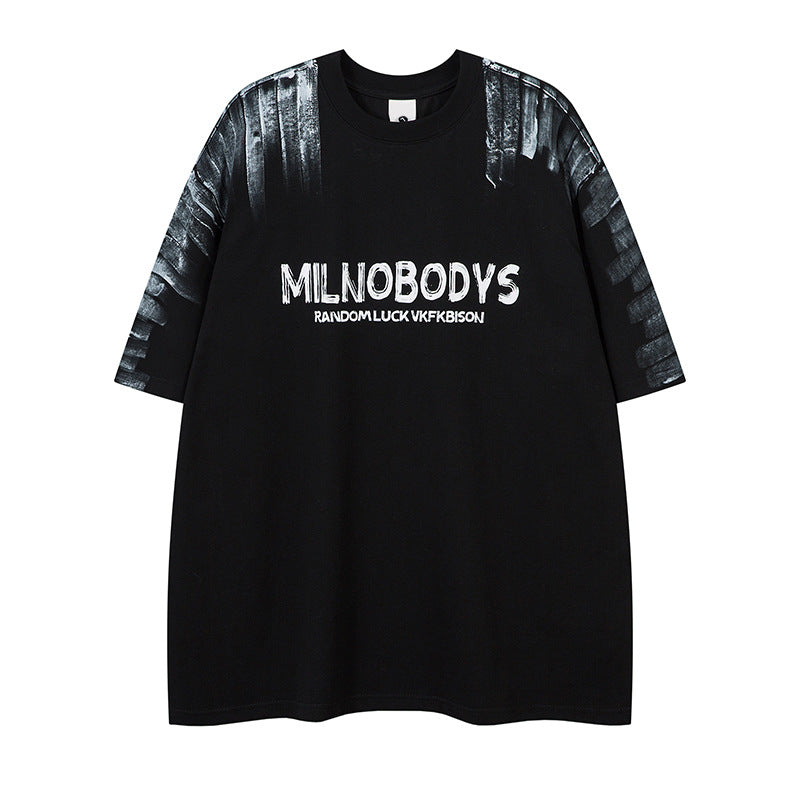 Short Sleeve T-Shirt Men's Summer Loose Couple Student