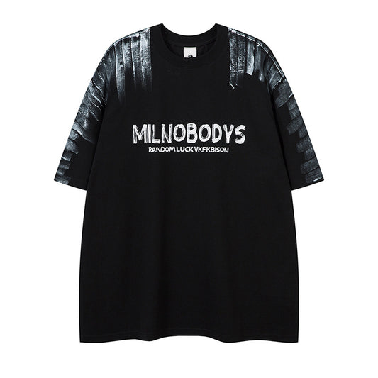 Short Sleeve T-Shirt Men's Summer Loose Couple Student