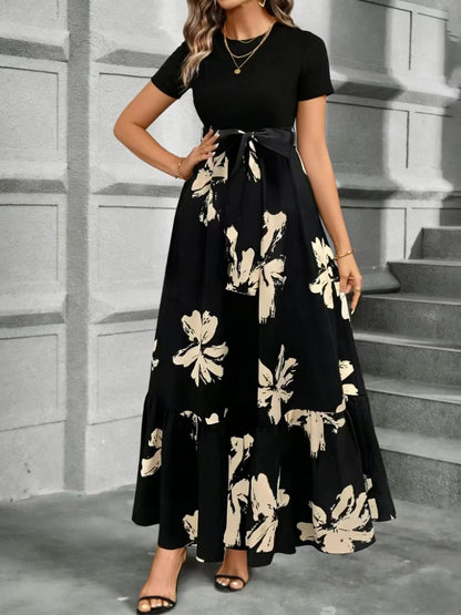 Elegant Short Sleeve Dress