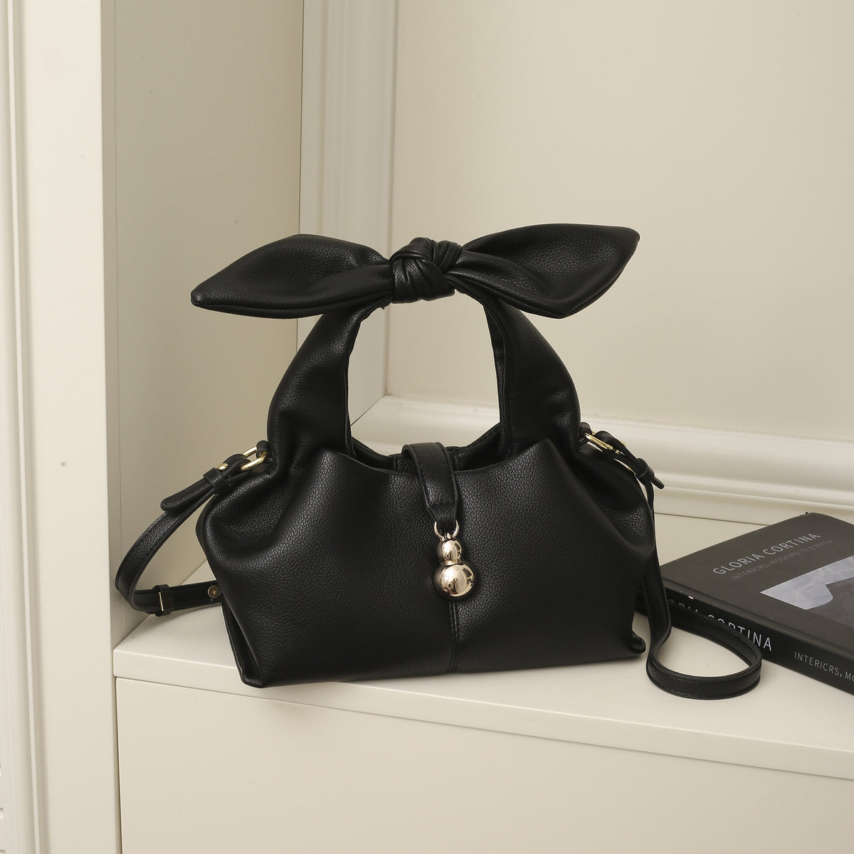 Lychee-pattern handbag