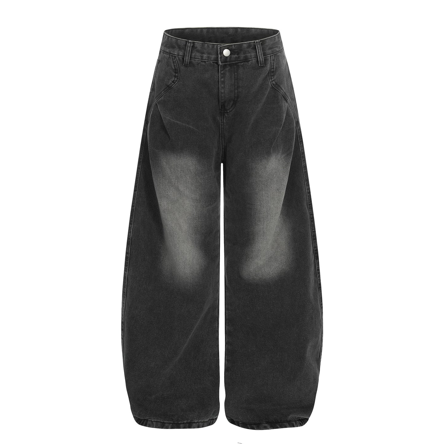 Distressed Loose Casual Pants Trendy Knife-Edge Jeans