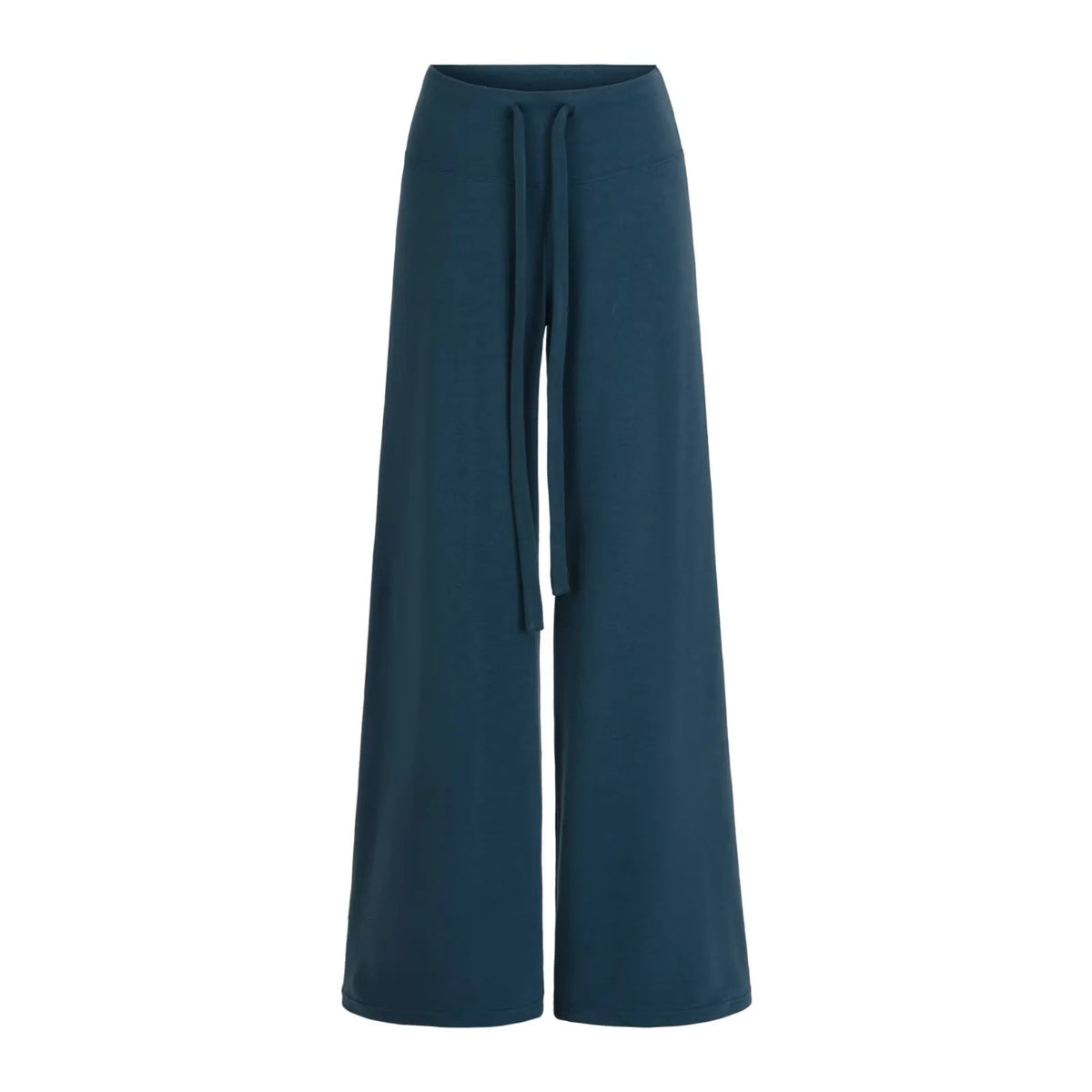 Low-Waist Drawstring Wide-Leg Casual Pants