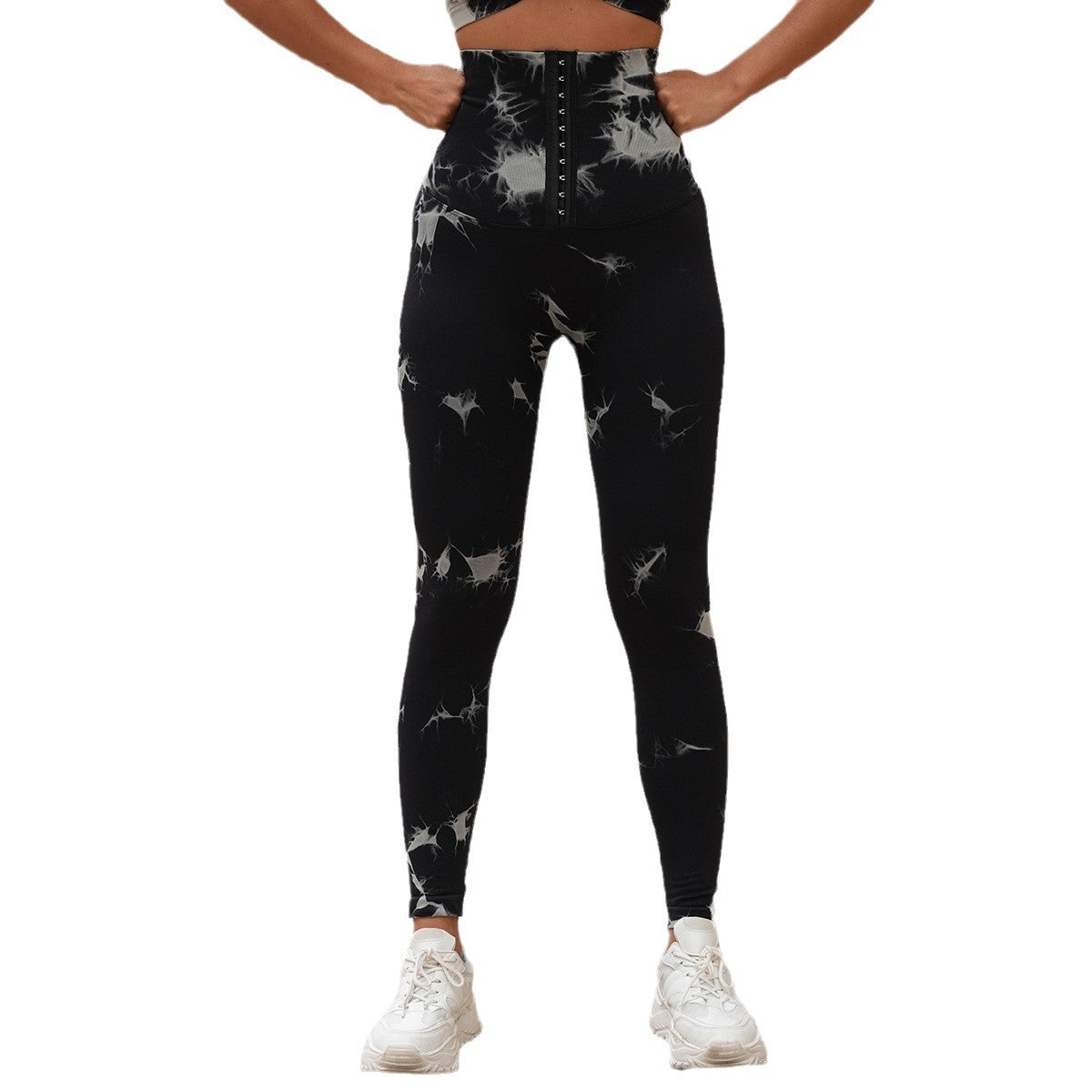 High Waist Tie-Dye Seamless Yoga Pants