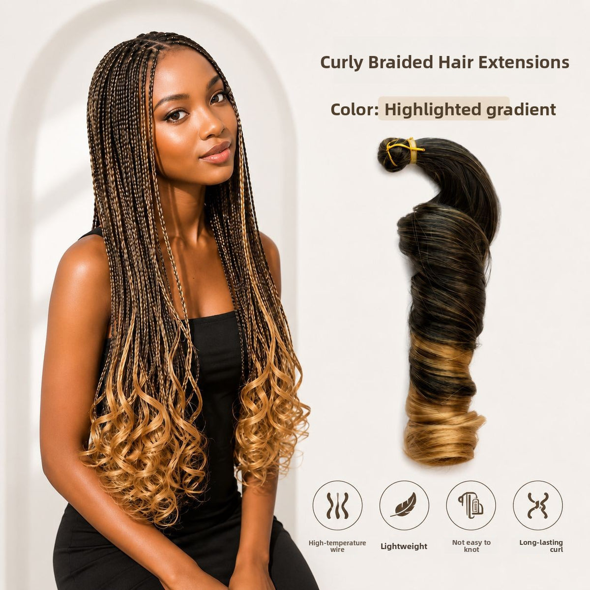 Large Spiral Curl Wig