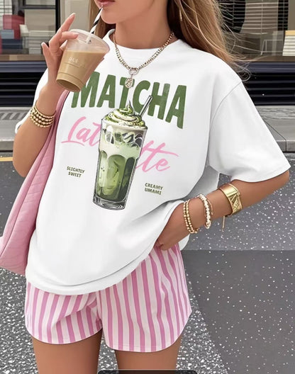Women's Fun Print Pure Cotton Loose Fit Short Sleeve T-Shirt