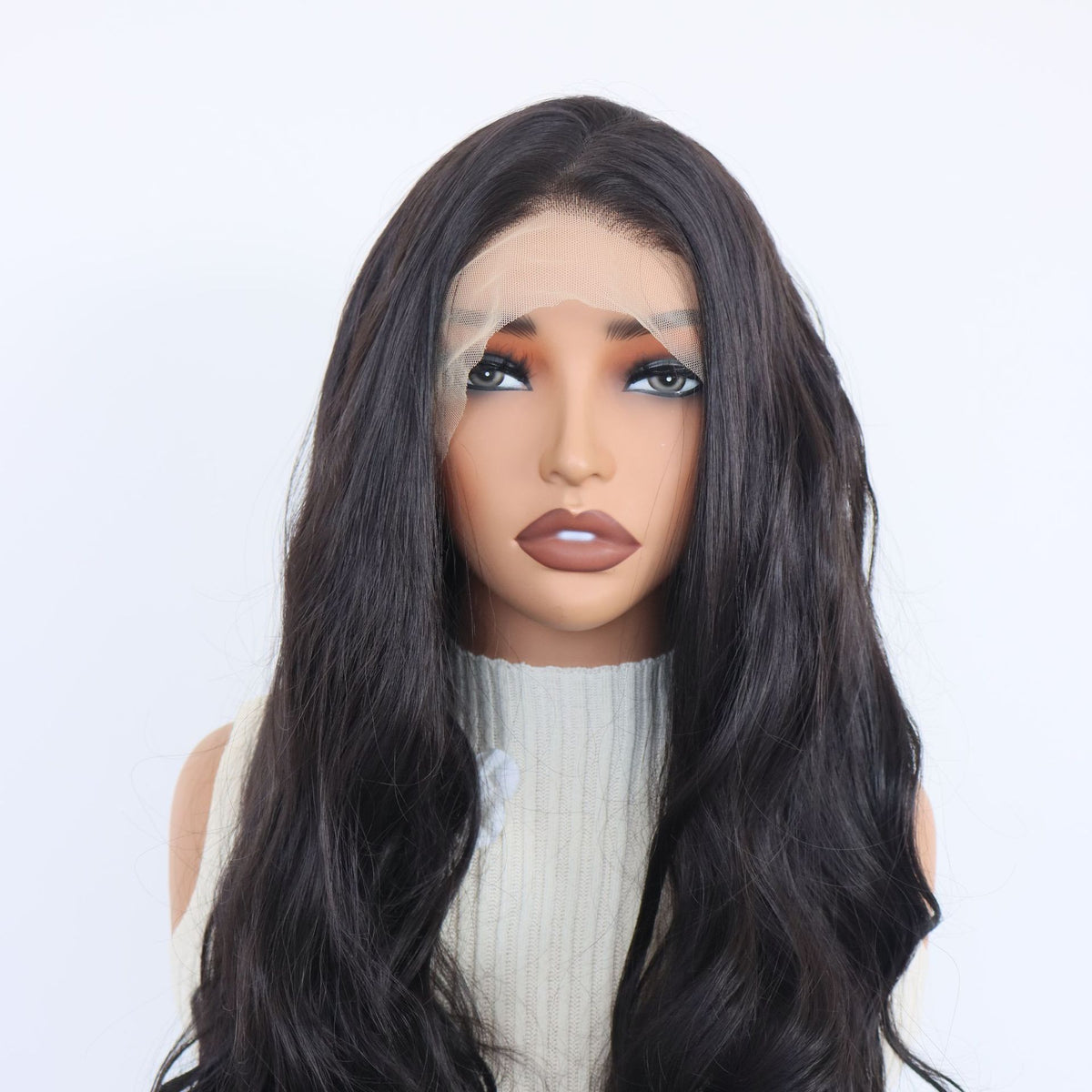 Long Curly Synthetic Lace Front Wig