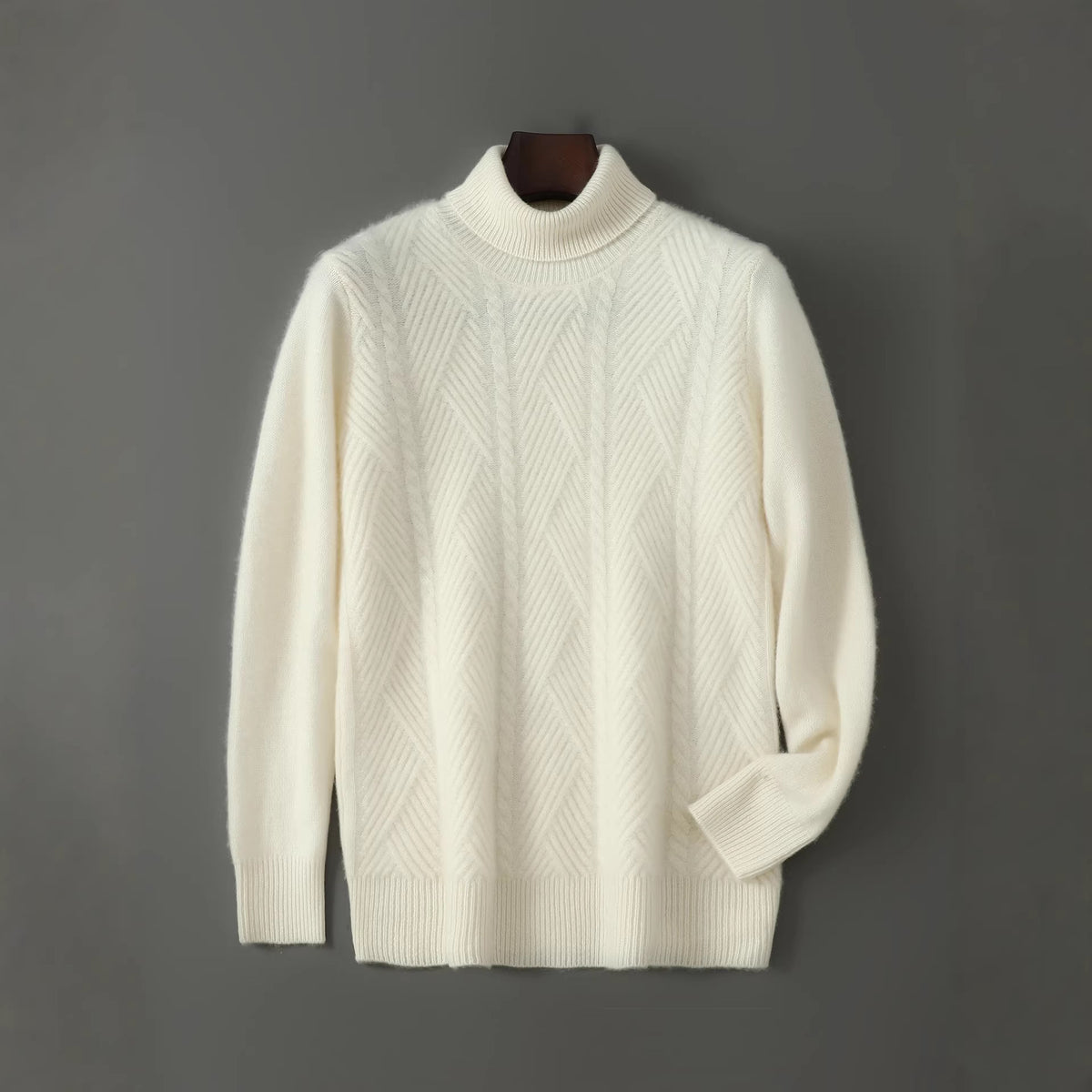 Merino Wool Jacquard Sweater