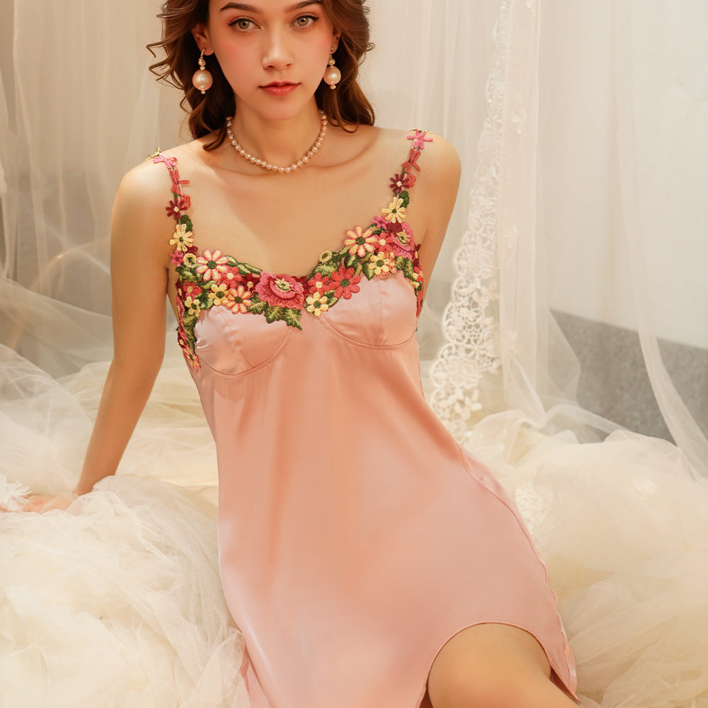 Satin Strappy Nightdress for Women