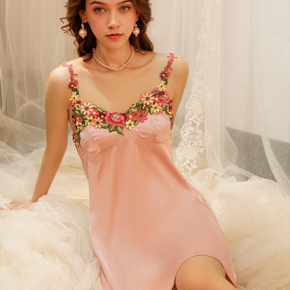 Satin Strappy Nightdress for Women