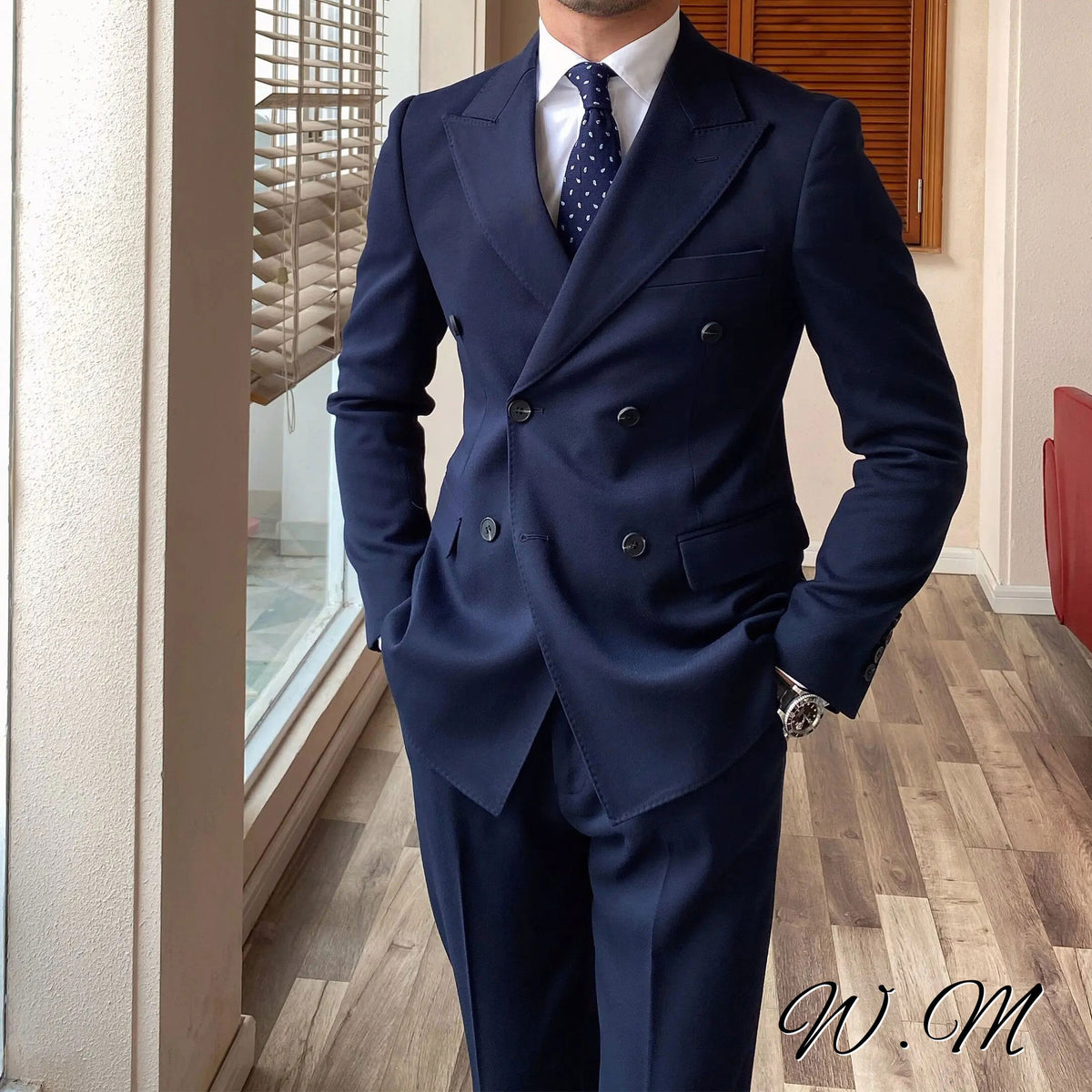 Classic Men's Suit with Trousers