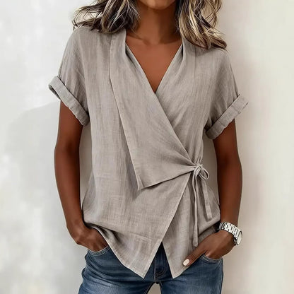 Loose-fitting short-sleeve T-shirt