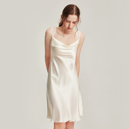 Silk Sling Nightgown French Style