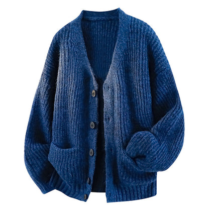 Oversized Mens Knitwear Jacket