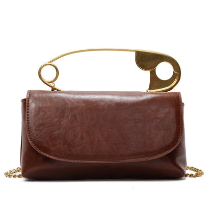 Distinctive Creative Large Pin Womens Crossbody Small Bag