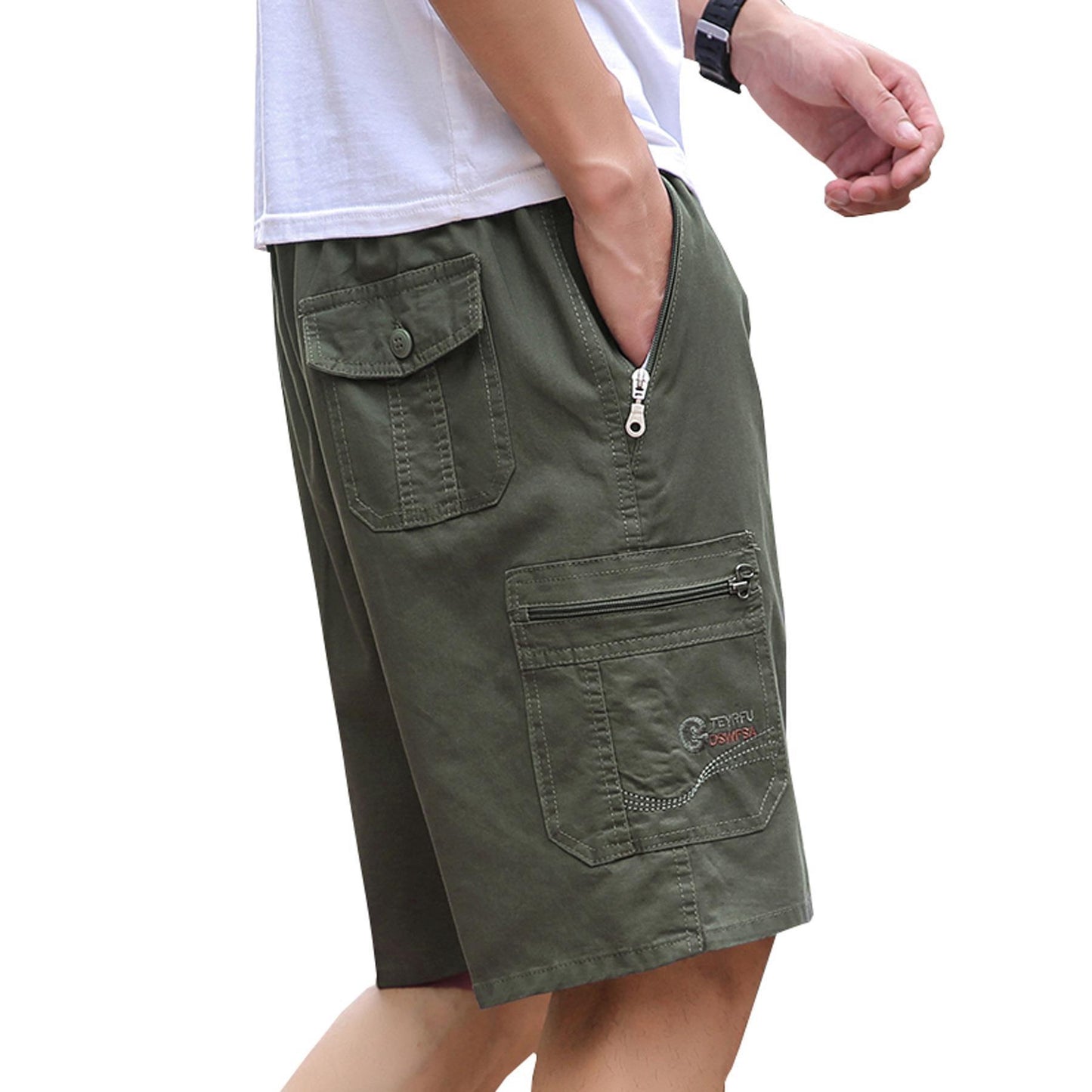 Plus size heren cargo shorts