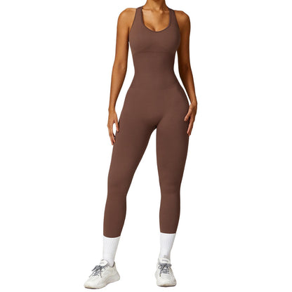 Seamless Yoga Fitness Jumpsuit